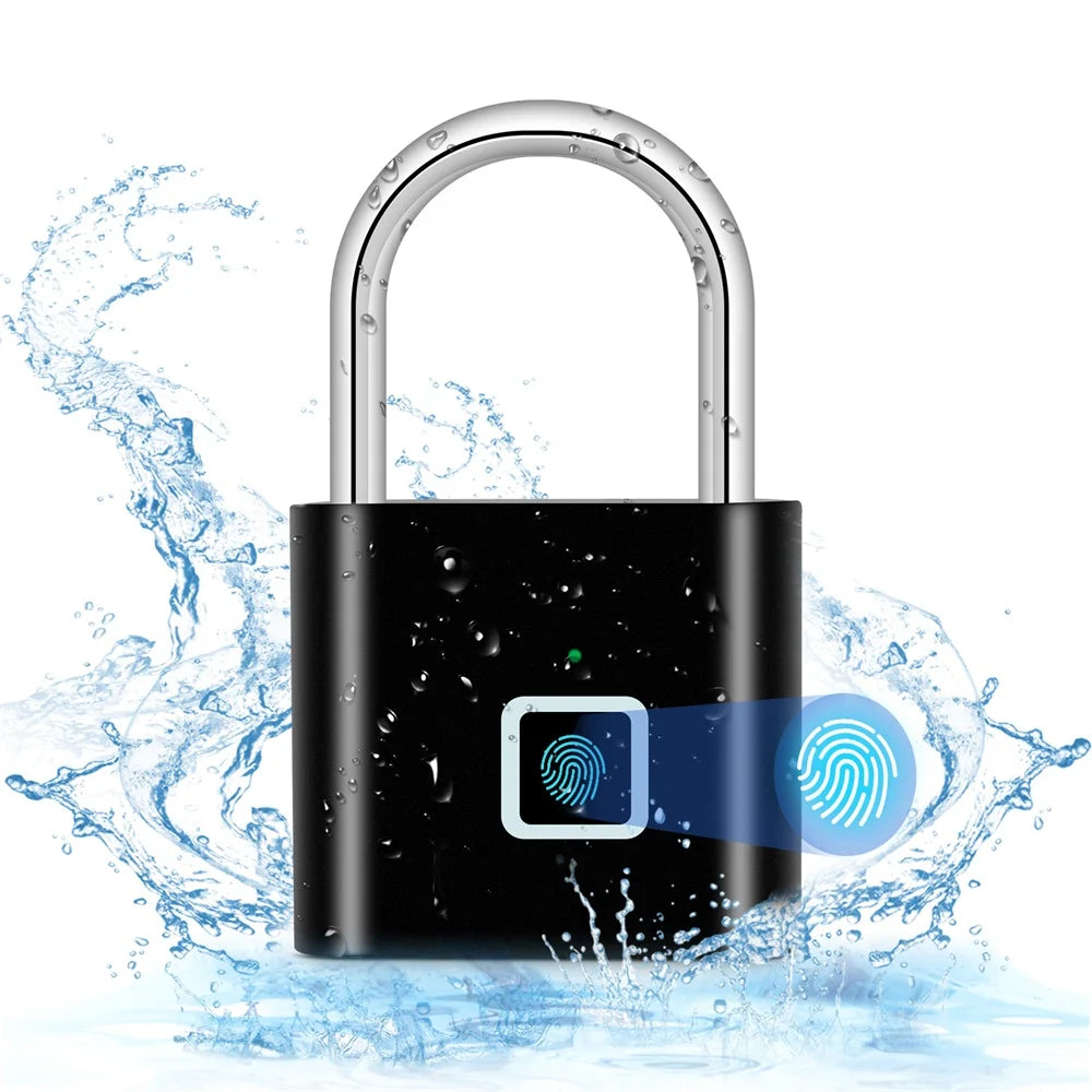 Fingerprint smart lock with keyless access